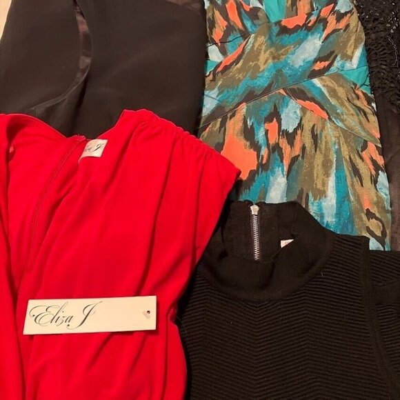 5 lb Reseller Lot Dresses Prom Business Cocktail Party Assorted Sizes And Brands - Picture 2 of 3